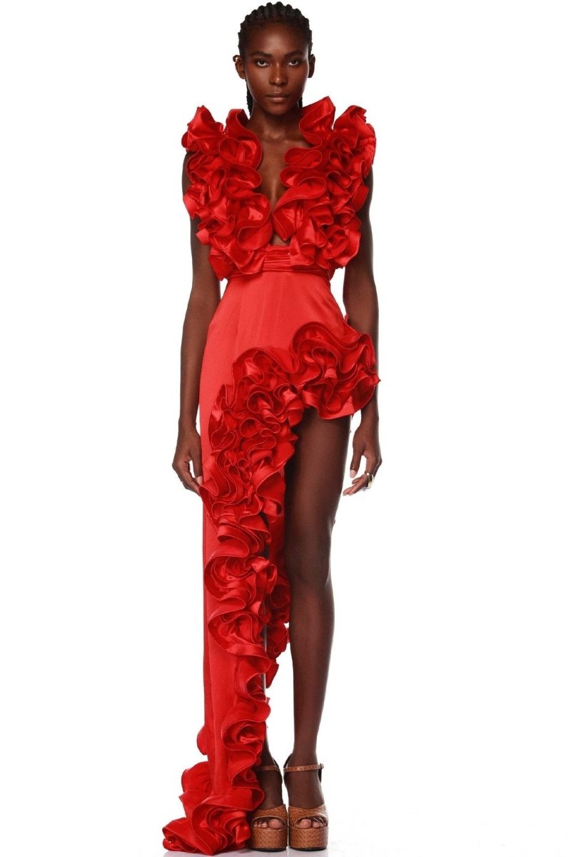 Ida Ruffled Two-pieces Swim Set
