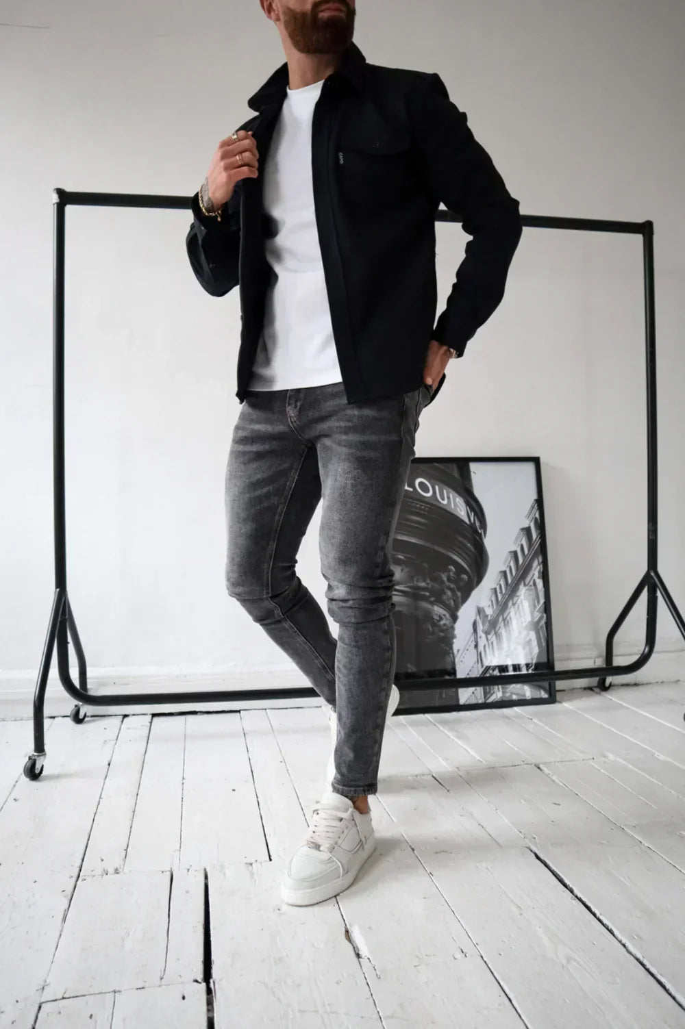 Breathable Polyester Shirt Jacket