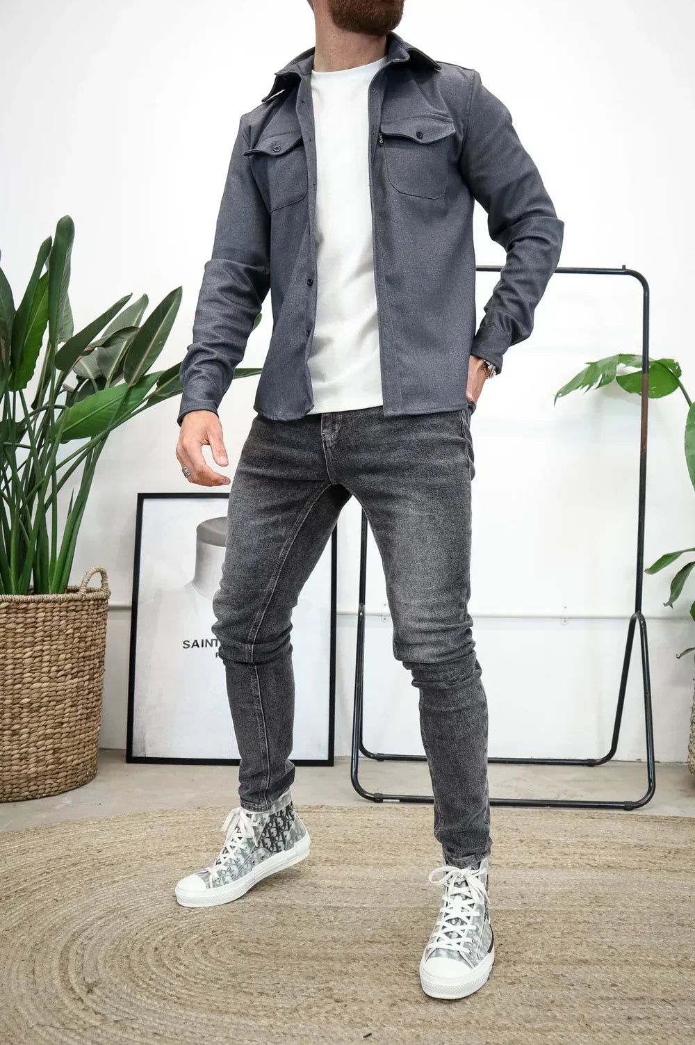 Breathable Polyester Shirt Jacket