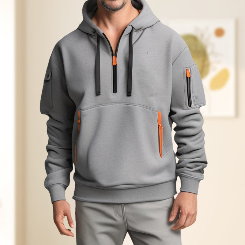 Sweater with Multiple Pockets