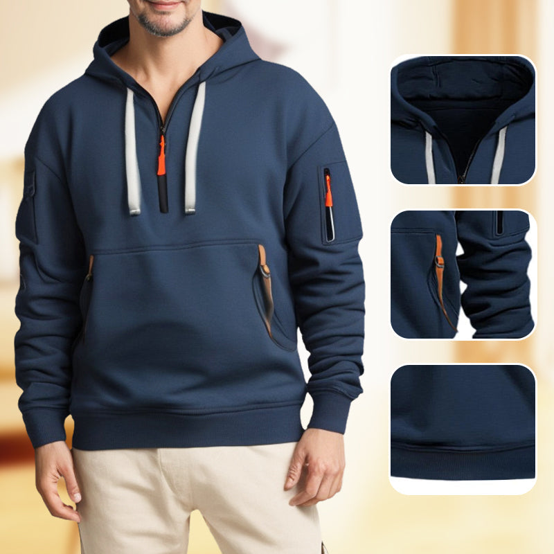 Sweater with Multiple Pockets