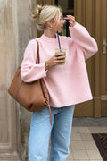 women's Relaxed loose pullover Knit Sweater