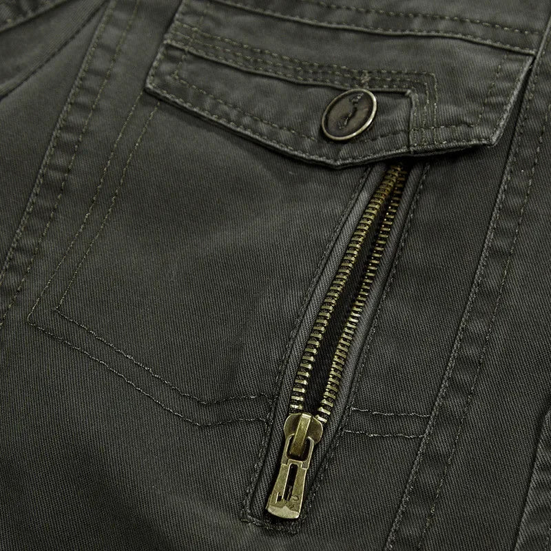 Lightweight Jacket with Multiple Pockets