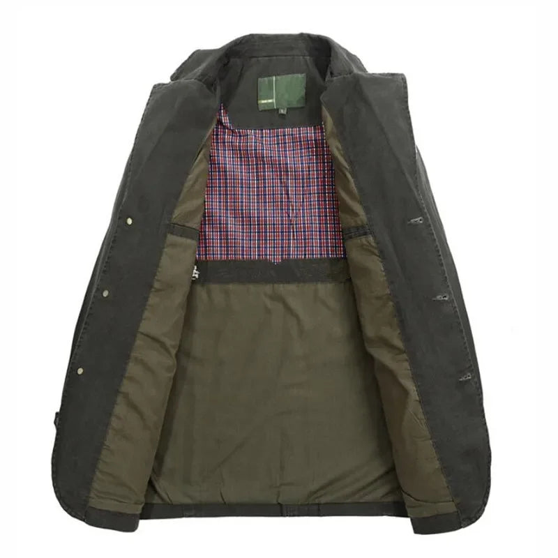 Lightweight Jacket with Multiple Pockets