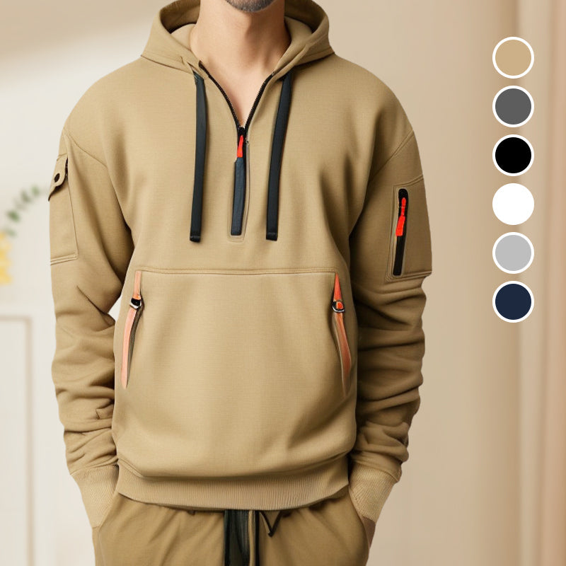 Sweater with Multiple Pockets