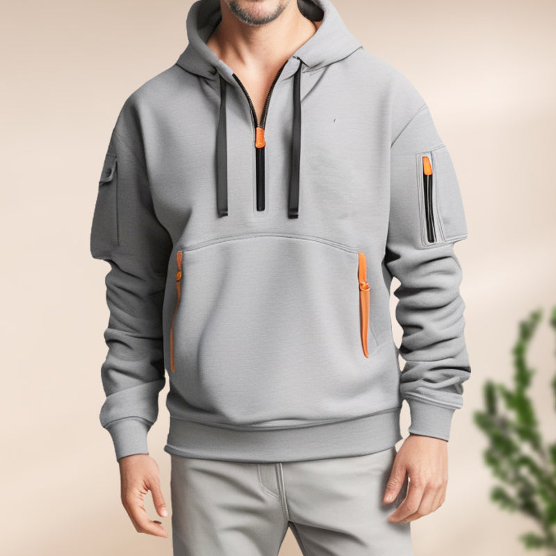 Sweater with Multiple Pockets