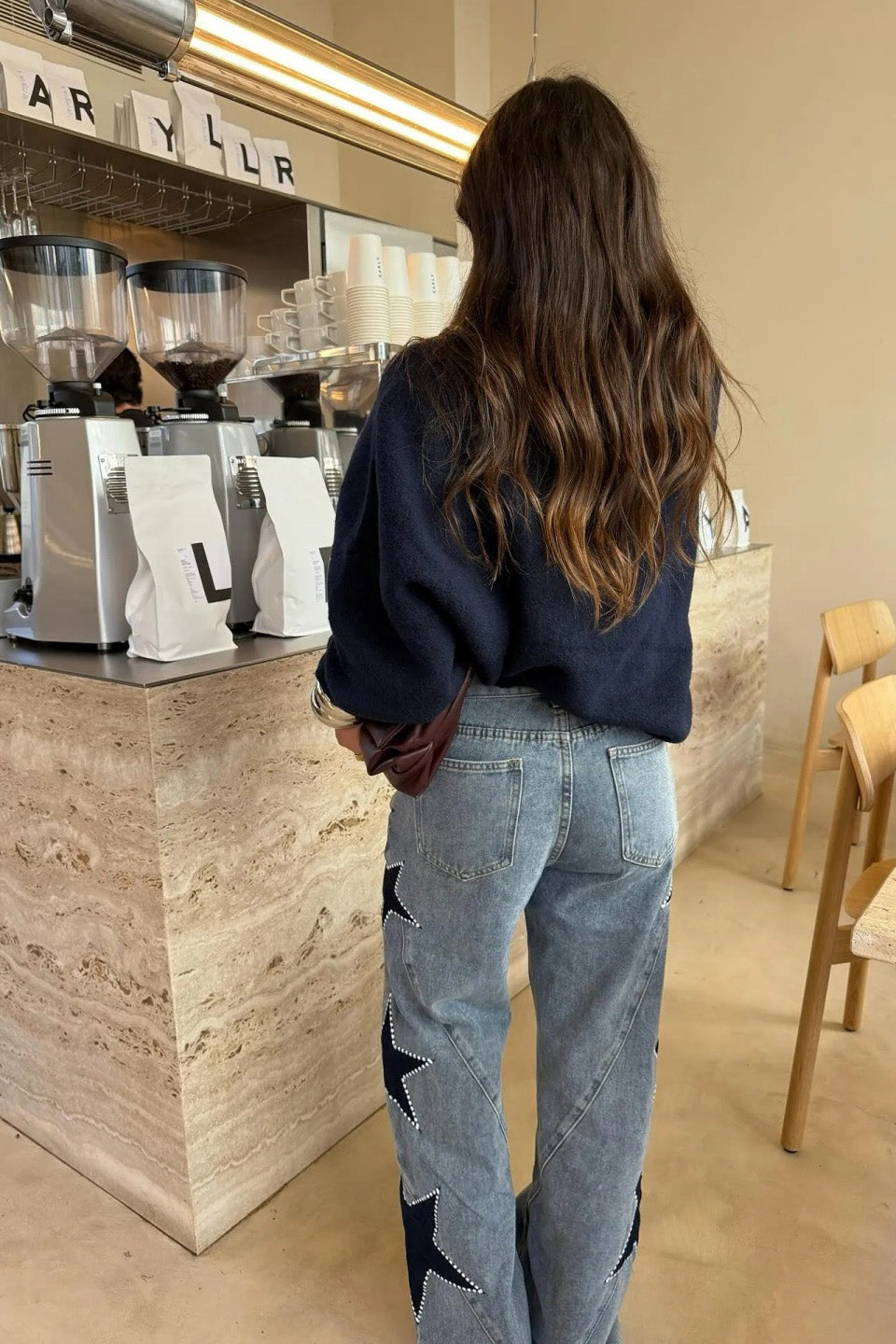 Relaxed Star Straight Jeans