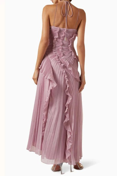 Ocean Whirlpool Maxi-Length Dress