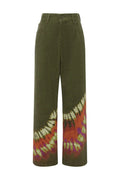 Modern Artistic Hem Detail Denim Mid Rise Jean