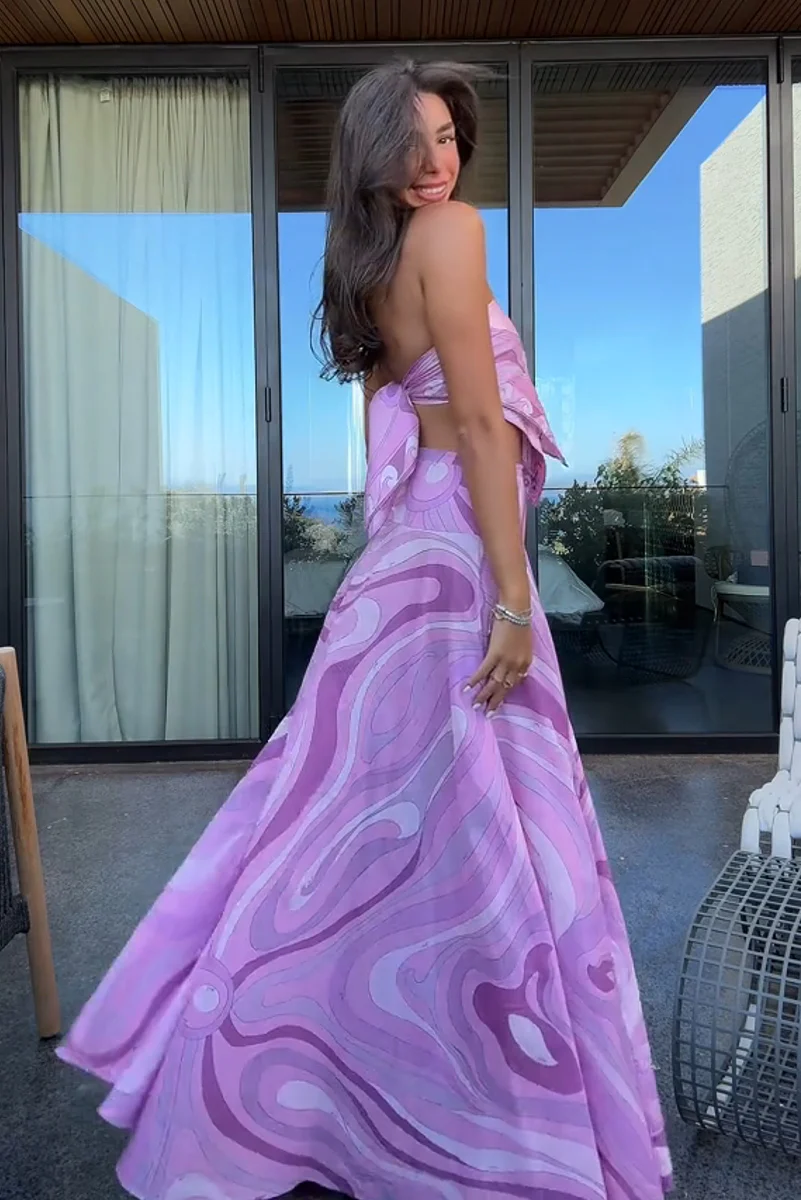 Coordinated Roca Pink Skirt Set