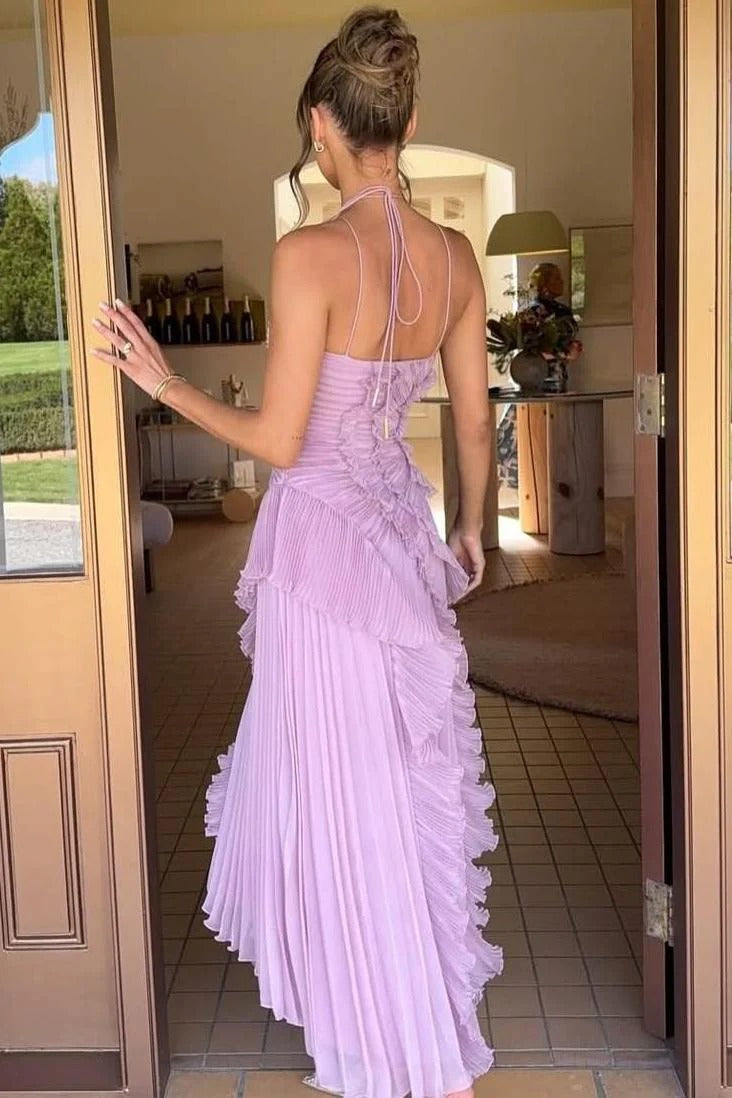 Ocean Whirlpool Maxi-Length Dress
