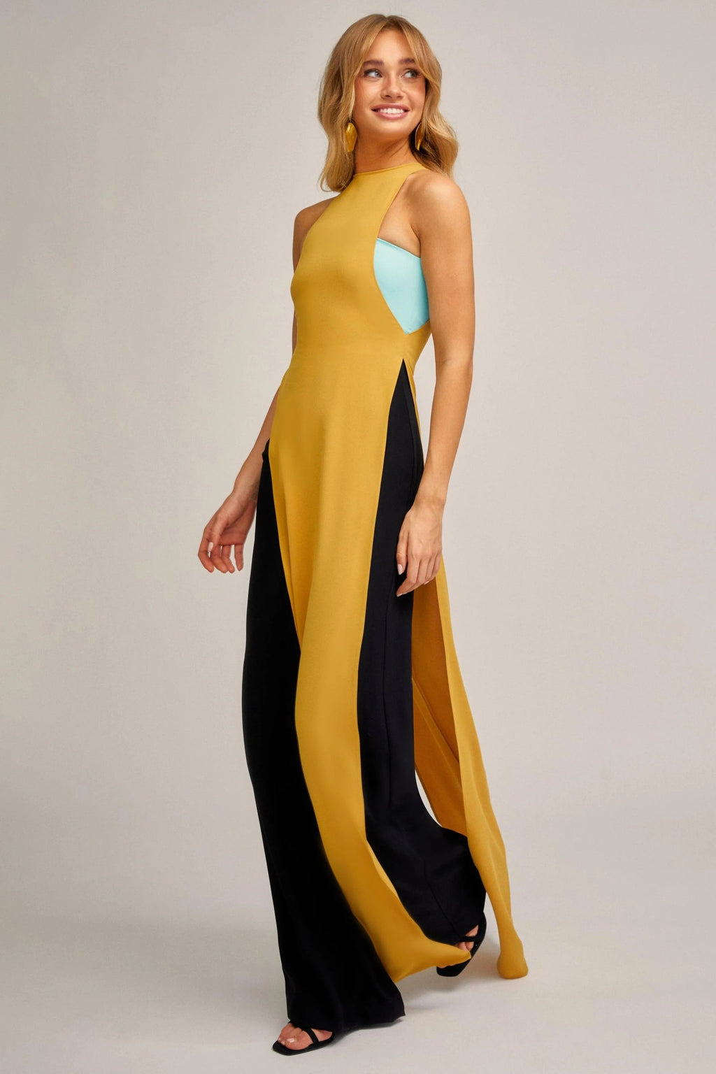 Modern Dark Turquoise Jumpsuit