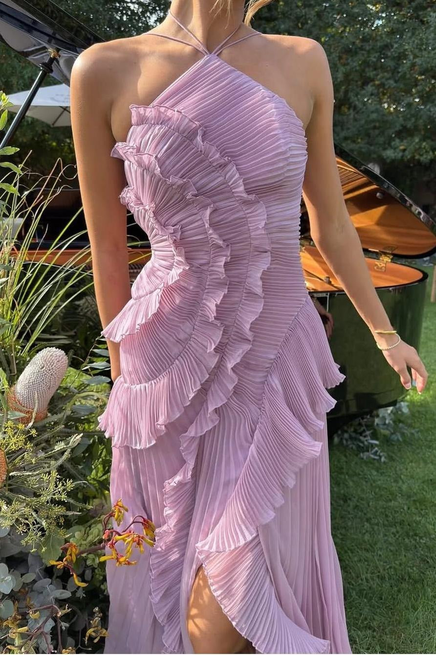 Ocean Whirlpool Maxi-Length Dress