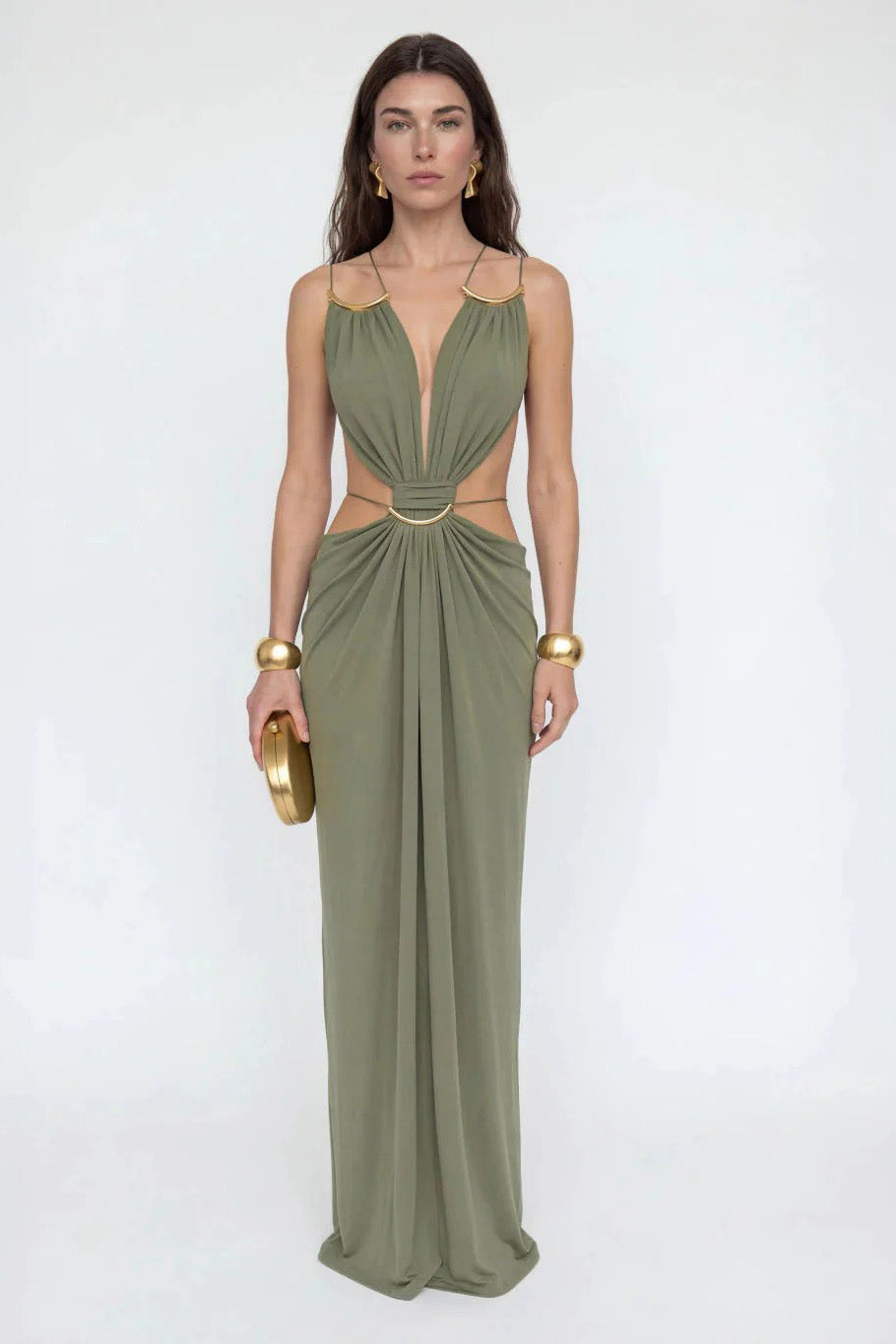Axis Art Maxi-Length Dress