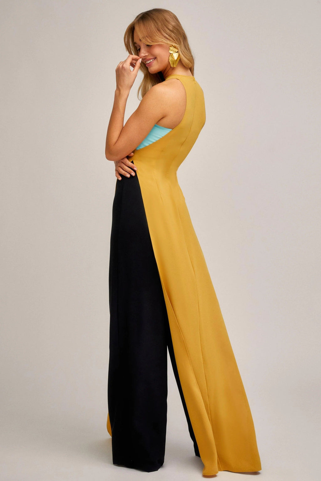 Modern Dark Turquoise Jumpsuit
