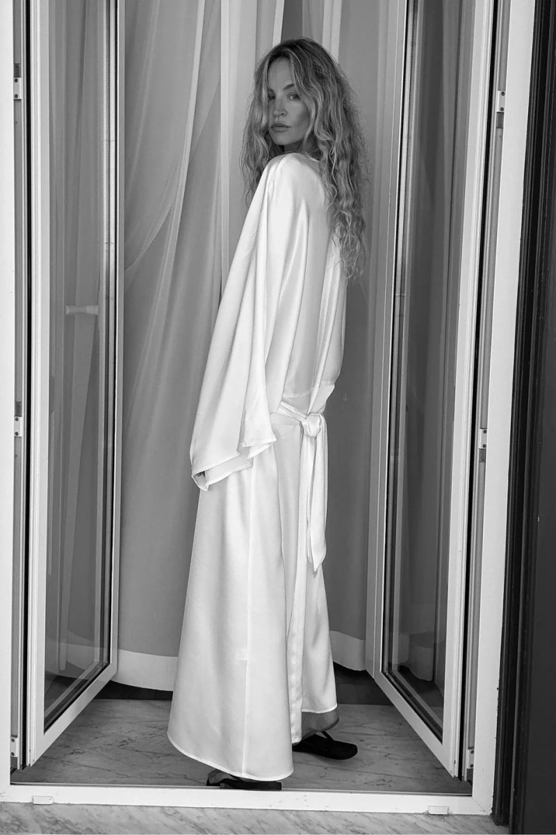 Simplicity Shimmer Maxi-Length Dress