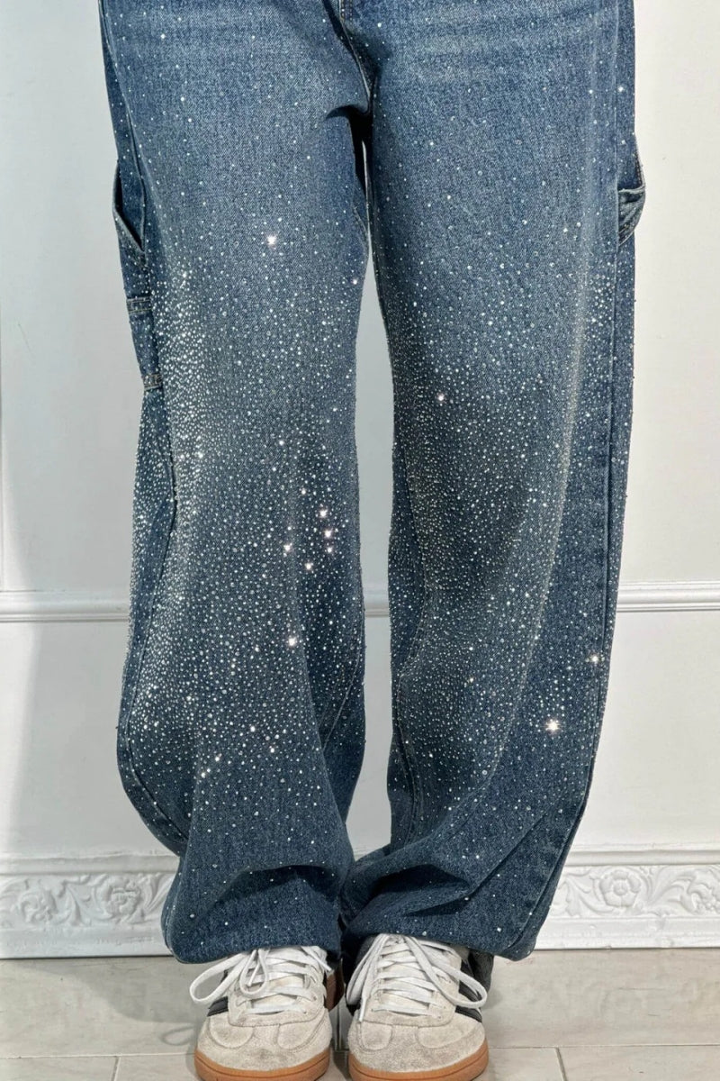 Modern Balloon Carpenter Shine Denim Jeans