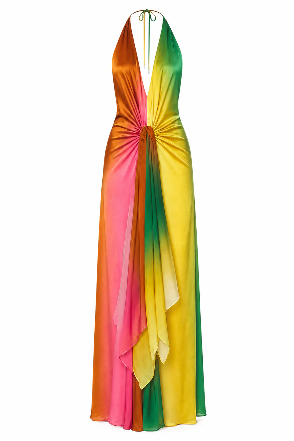 The Sunset Halter Maxi-Length Dress