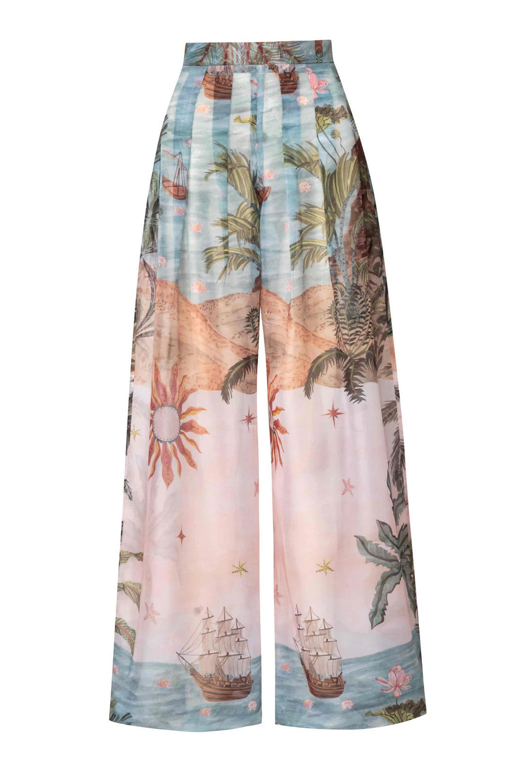 Coordinated Surya Cape Top & Pant Set