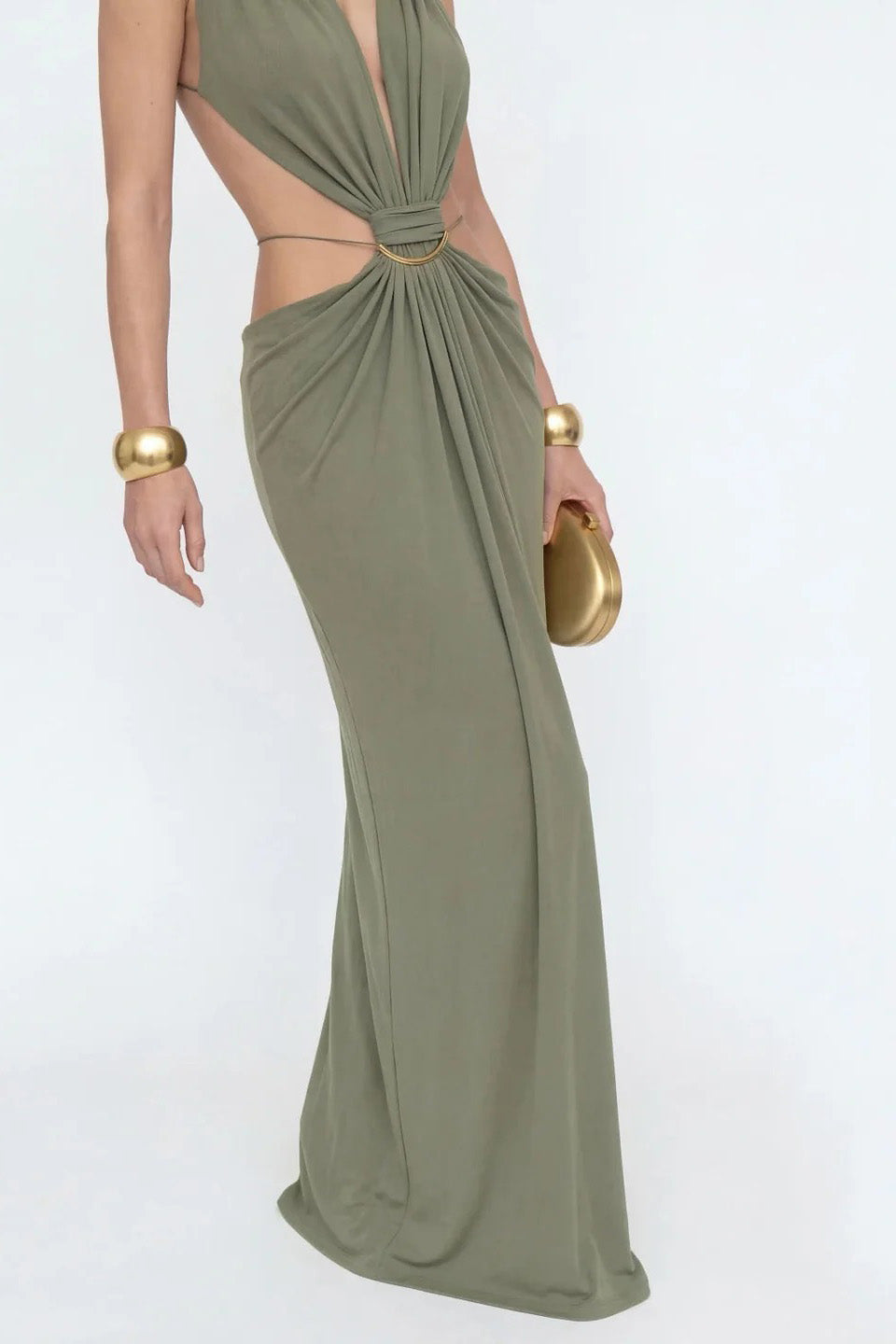 Axis Art Maxi-Length Dress