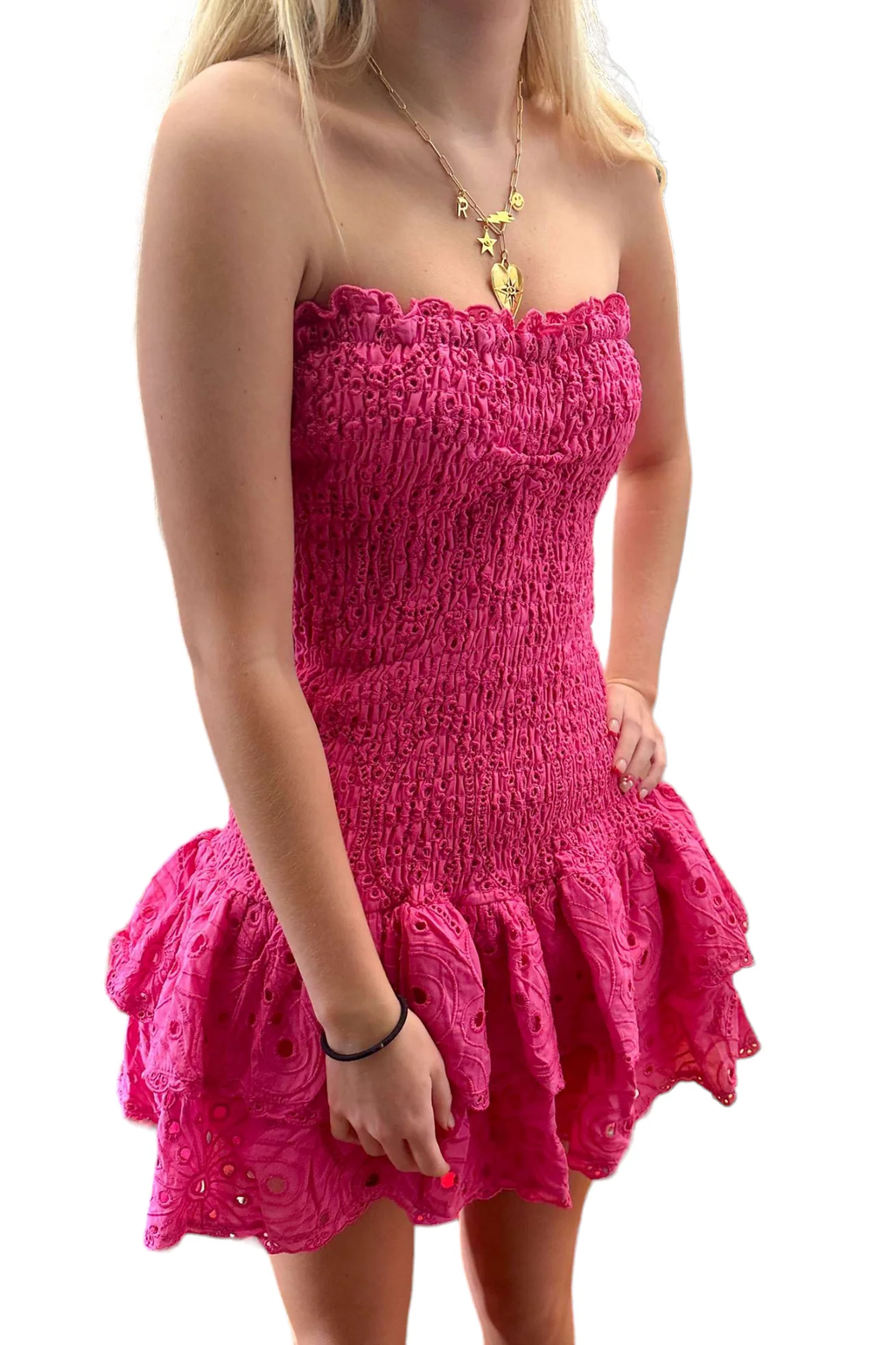 Modern Tea break tube top dress