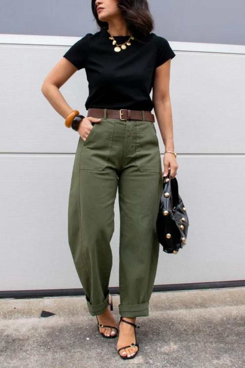Leon Barrel Trousers