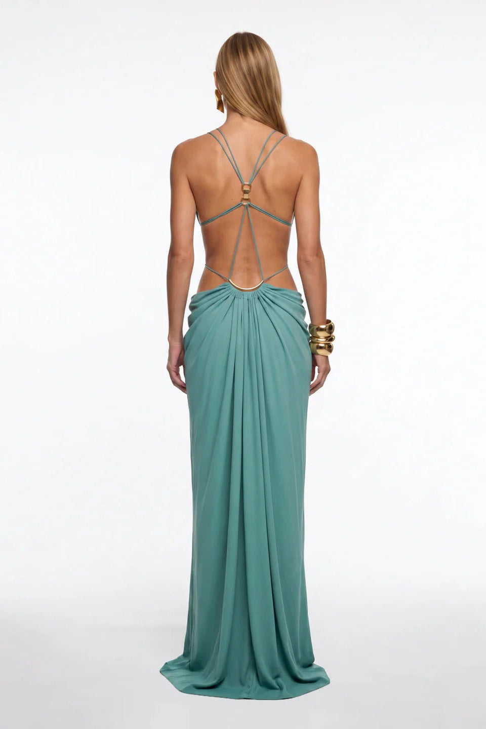 Axis Art Maxi-Length Dress