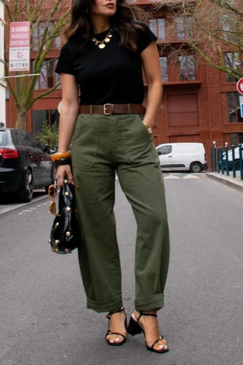 Leon Barrel Trousers