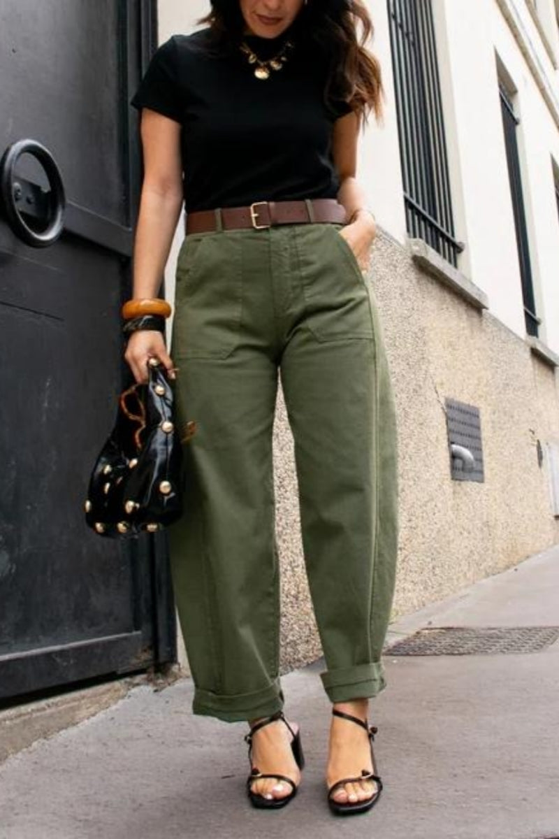 Leon Barrel Trousers