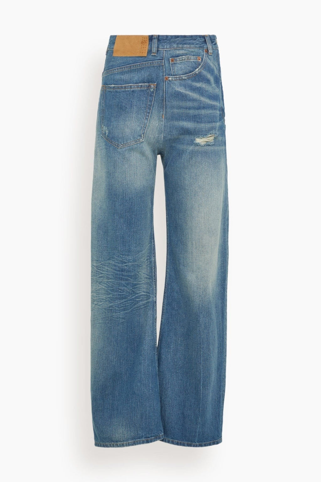 Modern Twisted Code Jeans