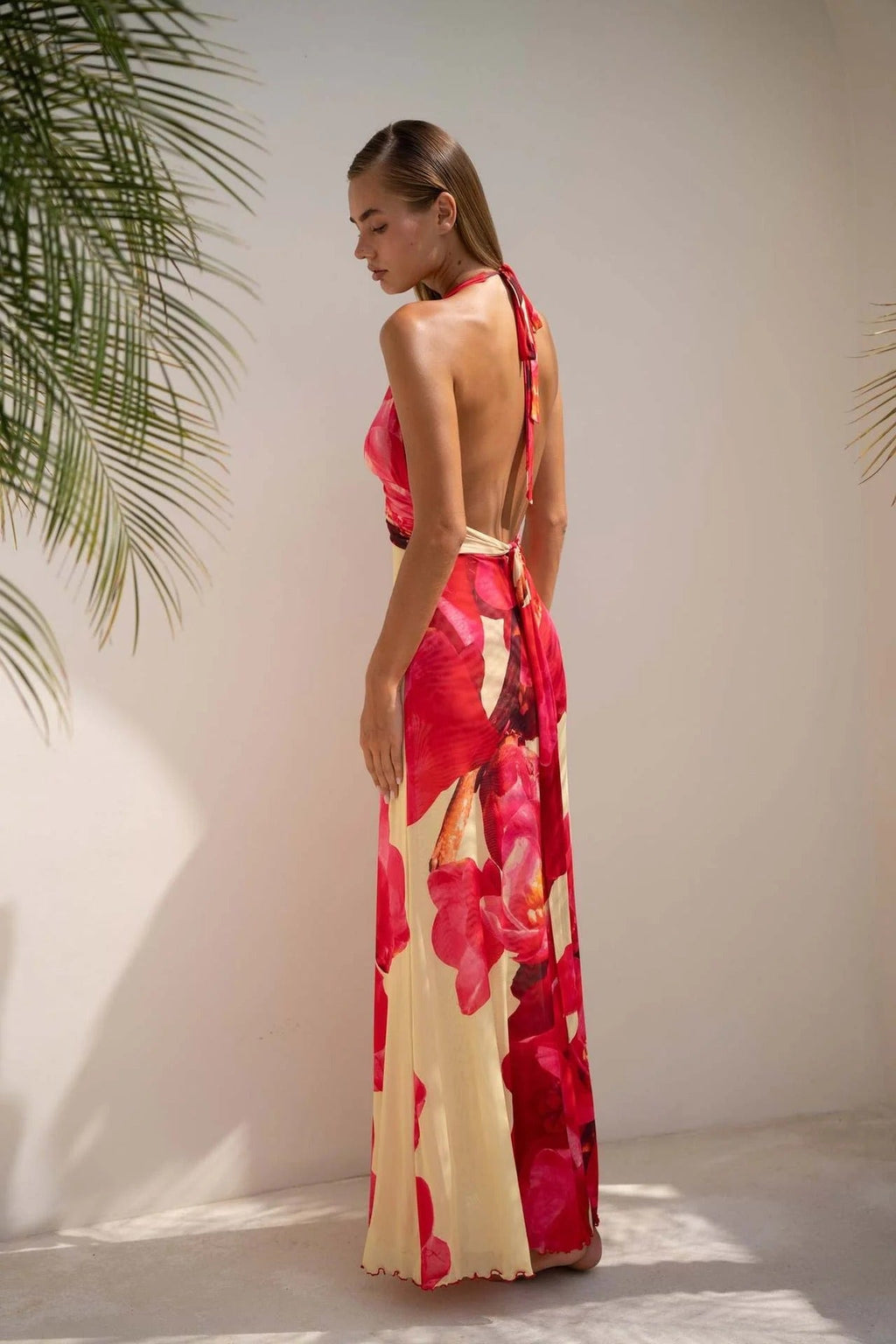 Camoni Polka Dot Diary Maxi-Length Dress