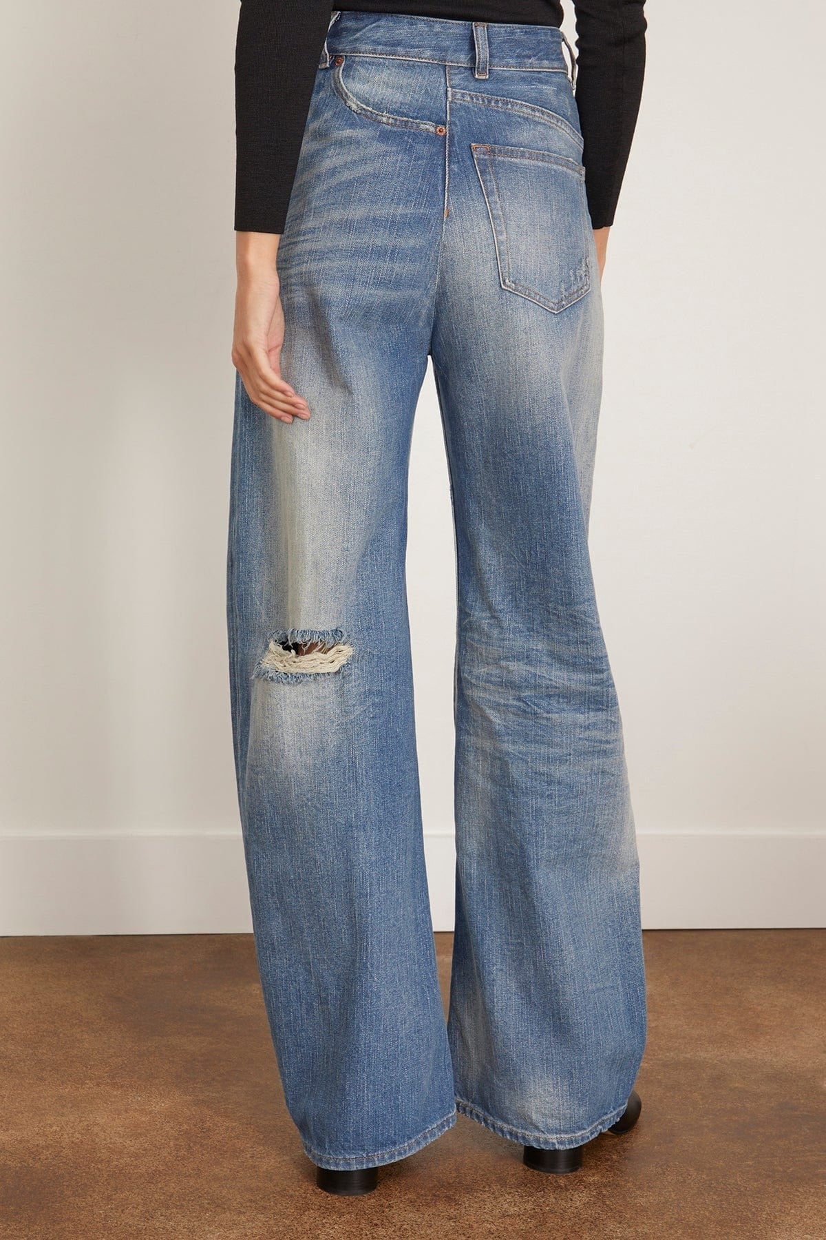 Modern Twisted Code Jeans