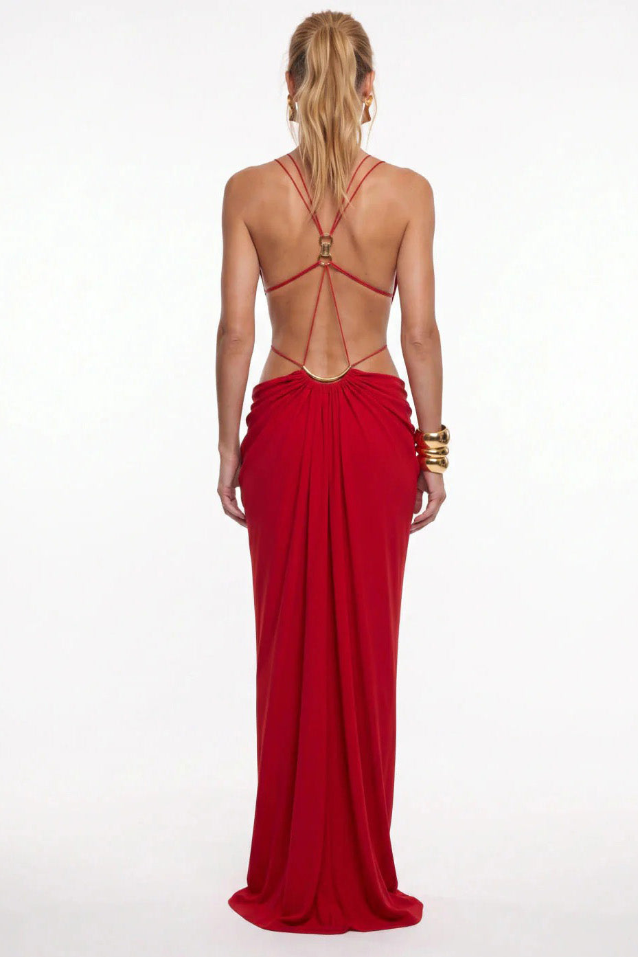 Axis Art Maxi-Length Dress