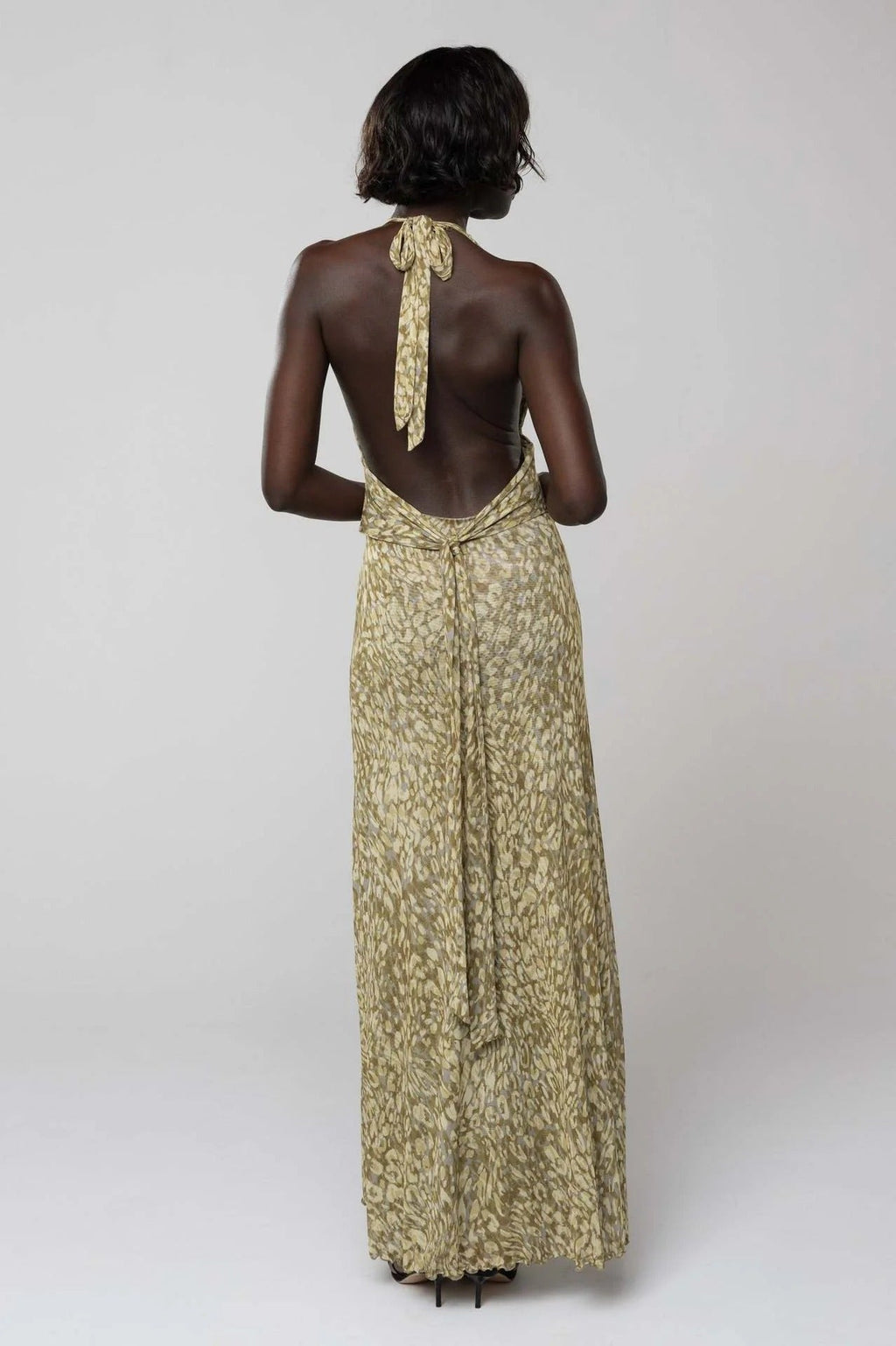 Camoni Polka Dot Diary Maxi-Length Dress