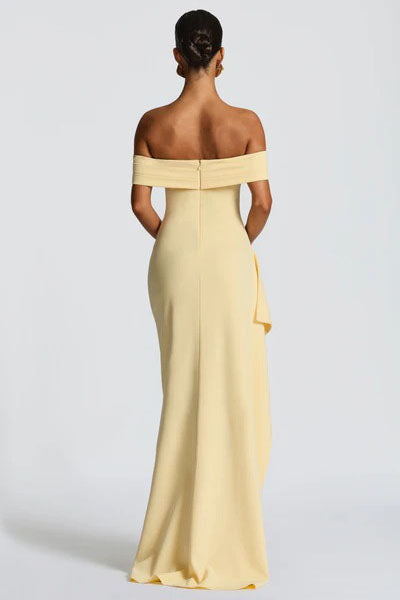 Modern Joyce Maxi Lemon Dress