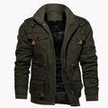 Lightweight Denim Jacket with Multiple Pockets