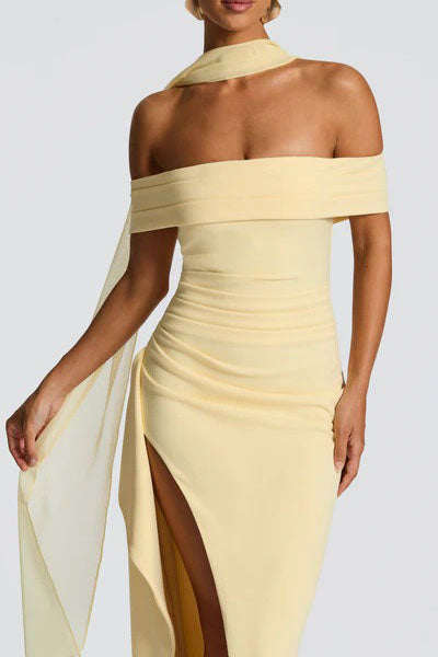Modern Joyce Maxi Lemon Dress