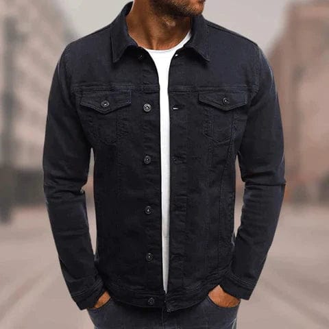 Denim Jacket with Multiple Pockets