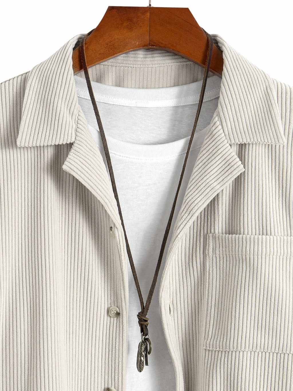 Lightweight Jacket with Vintage Styling