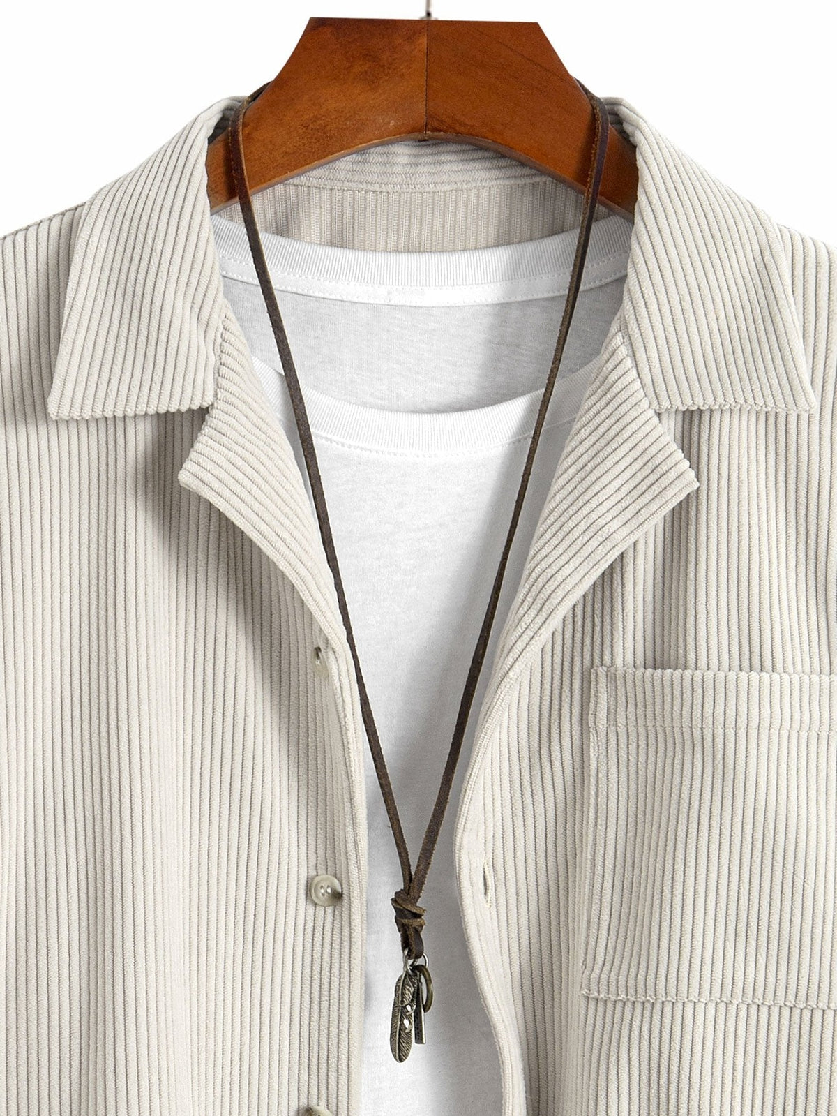 Lightweight Jacket with Vintage Styling