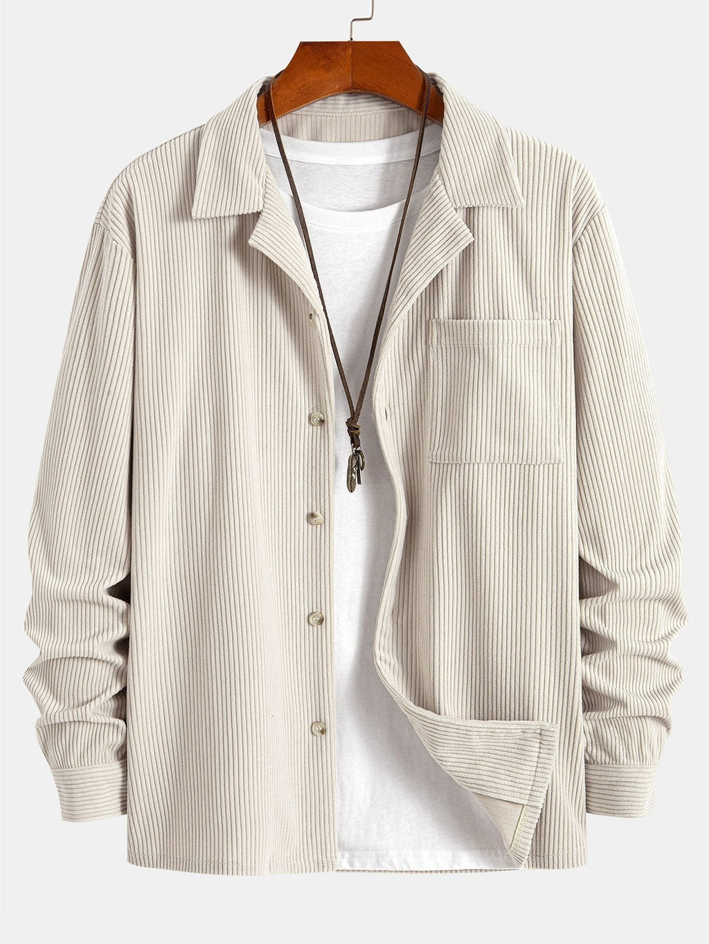 Lightweight Jacket with Vintage Styling