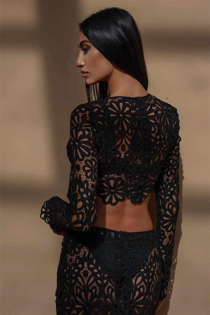 Lena Flower Hollow Out Set