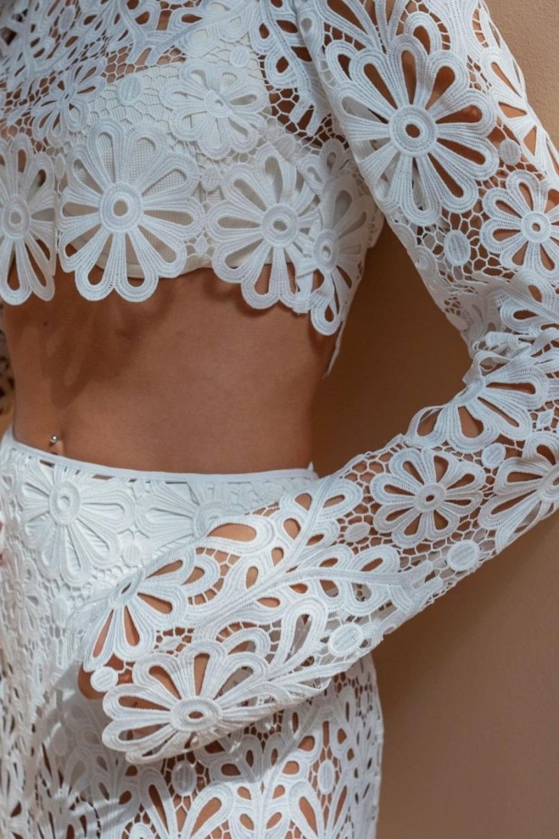 Lena Flower Hollow Out Set