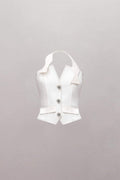 Coordinated Louise Tuxedo Flower Trouser Maching Set