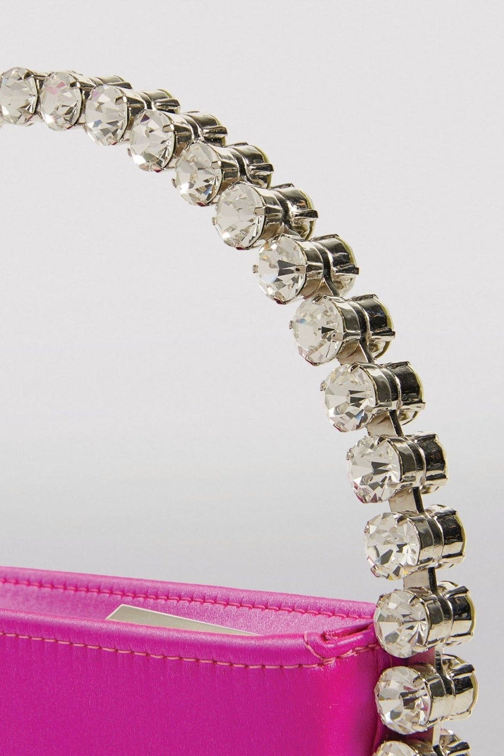 Modern Madge Diamante Loop Satin Bag