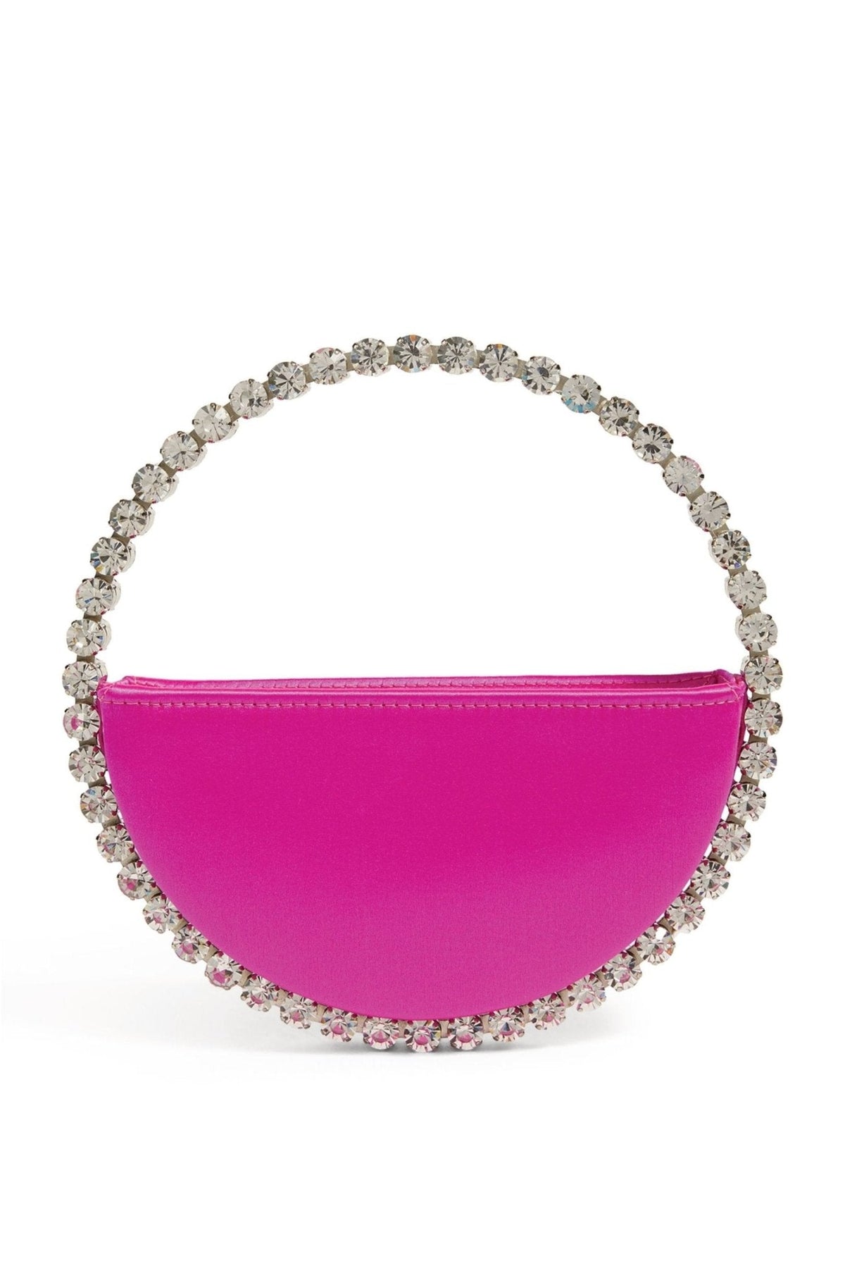 Modern Madge Diamante Loop Satin Bag