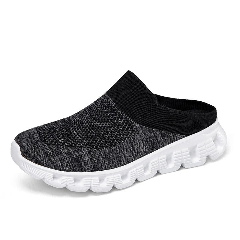 Knit Slides with Memory Foam Insole