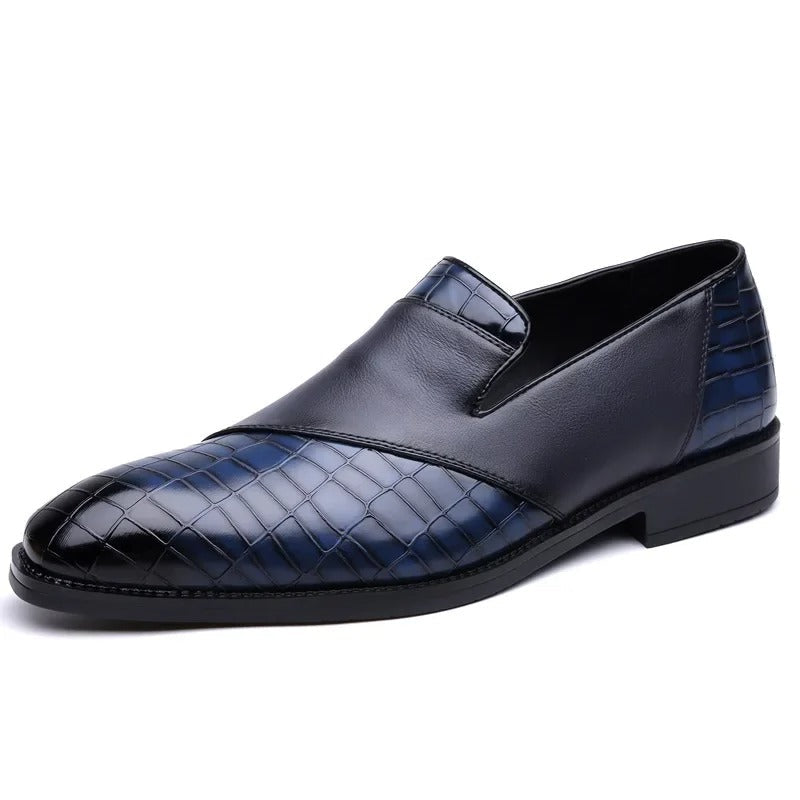 Refined Polished Leather Loafers
