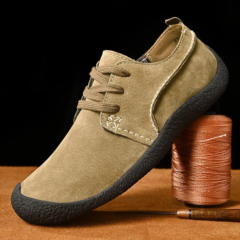Casual Leather Oxford Shoes