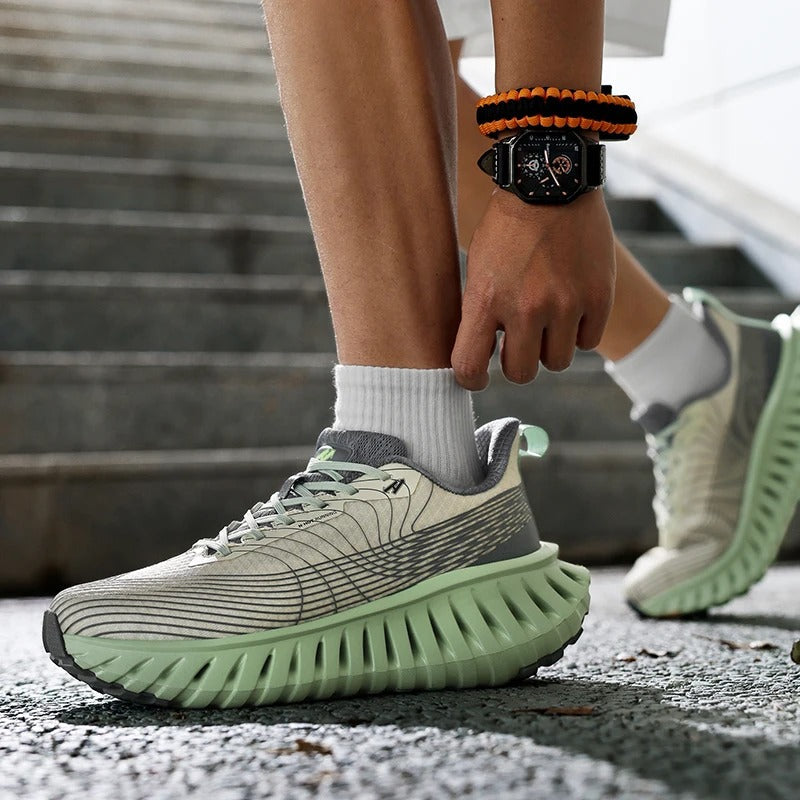 Mesh Knit Sneakers with Soft Padded Lining